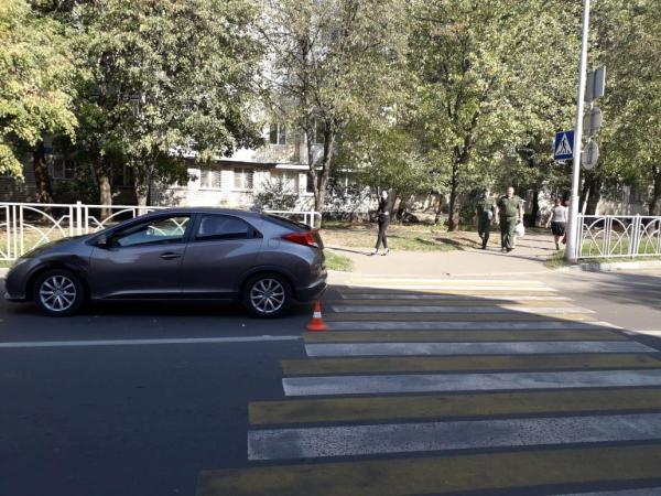 На пешеходном переходе «Хонда» сбила девочку в Ставрополе